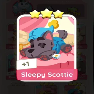 3⭐ SLEEPY SCOTTIE  3⭐ MONOPOLY GO 