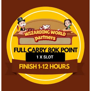 1 X SLOT Wizarding World Partner Event Monopoly Go