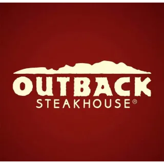 $50.00 OUTBACK STEAKHOUSE (Instant Delivery)