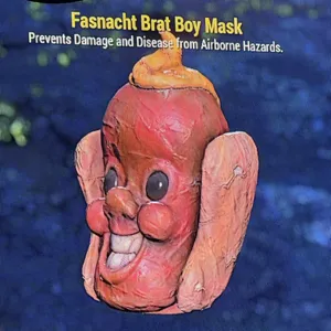 fasnacht brat boy mask
