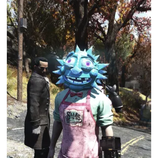 Fasnacht Glowing Sun Mask