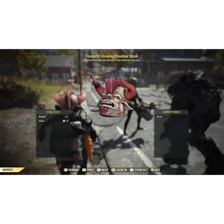 Glowing Minotaur Mask