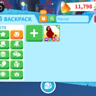 MFR PARROT ADOPT ME