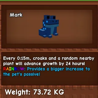 RAINBOW ECHO FROG TITANI