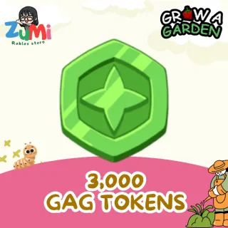 GROW A GARDEN 3K TOKEN