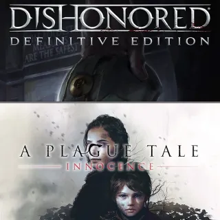 Dishonored: Definitive Edition + A Plague Tale: Innocence (2 GOG games)