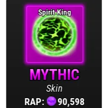 Spirit king ranked reward mythic