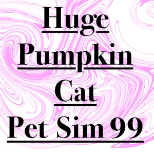 Huge Pumpkin Cat