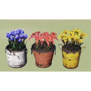 500 Big Bloom Flower Bundle