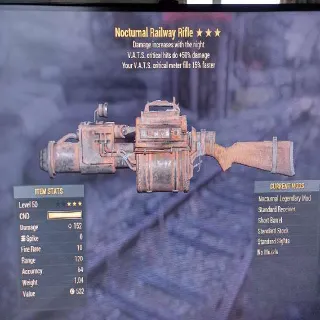Weapon | N50v15c Railway Rifle