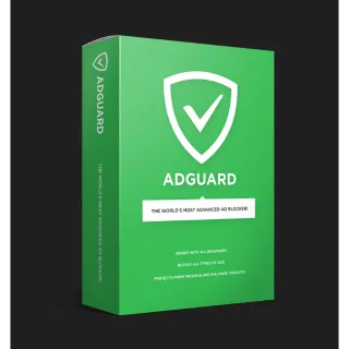 AdGuard Standard 1 Device Lifetime (GLOBAL License Key)