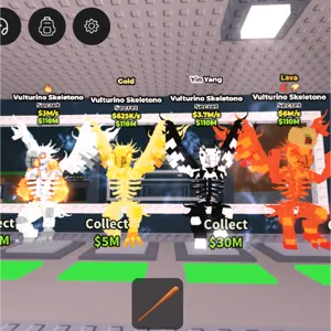 4x vulturino skeletono