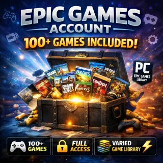 🎮 Epic Games Account | 100+ Games Included | FULL ACCESS | PC