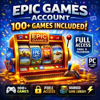 🚀 Epic Games Loaded Account | 100+ Games | Email & Password
