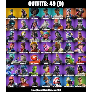🔥 Fortnite Account 🔥| 49 Skins |✅ All Platforms ✅ |✅ Full Access ✅| 550  V