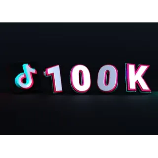 100k TikTok likes