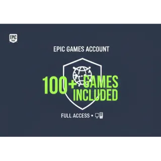 💥 Epic Games Account | Huge Library (100+ Games)