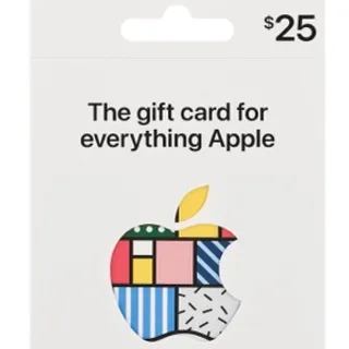 $25 Apple Gift Card (US Region)
