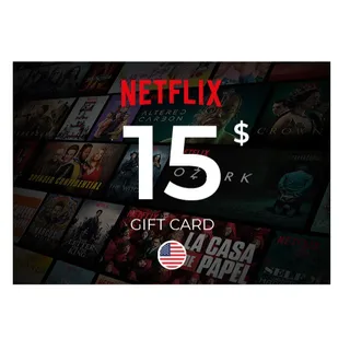 Netflix Gift Card 15 USD US