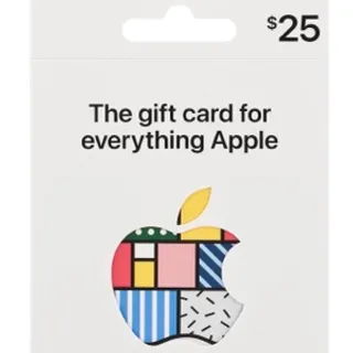 $25 Apple Gift Card (US Region)