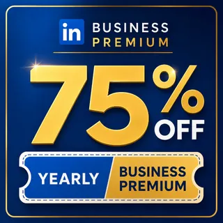 LinkedIn Business Premium 75% Off