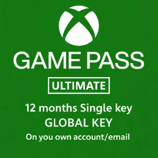 Xbox Game Pass Ultimate 12 Months Global Stackable