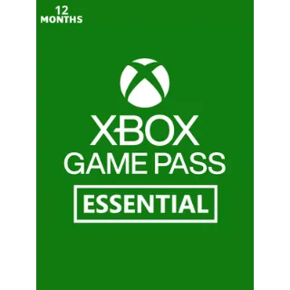 Xbox Game Pass Essential 12 months India Code - Auto Delivery