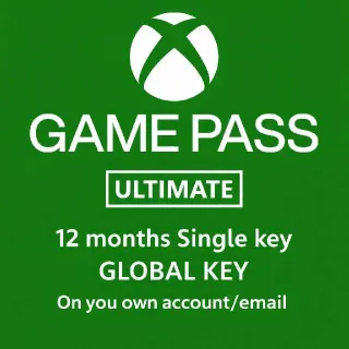 Xbox Game Pass Ultimate 12m Months Global Stackable
