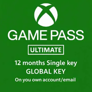 Xbox Game Pass Ultimate 12 Months Global
