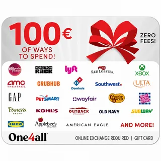 €100.00 One4All Gift Card EU