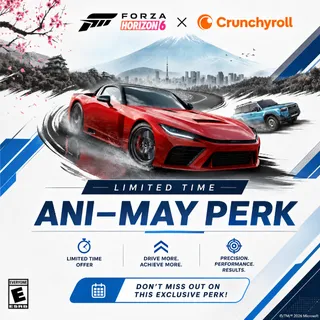 Forza Horizon 6 Crunchyroll Ani May code Xbox