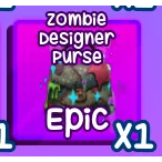 BADDIES ZOMBIE DESIGNER PURSE