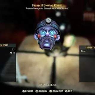 Glowing Pitman Mask