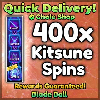 Blade Ball Kitsune Spins