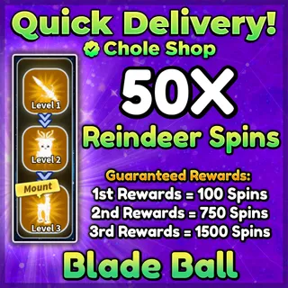 Blade Ball Reindeer Spins