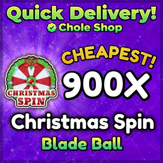 Blade Ball Christmas Spins