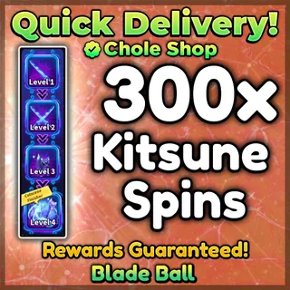 Blade Ball Kitsune Spins