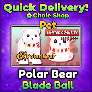 Polar Bear Pet Blade Ball