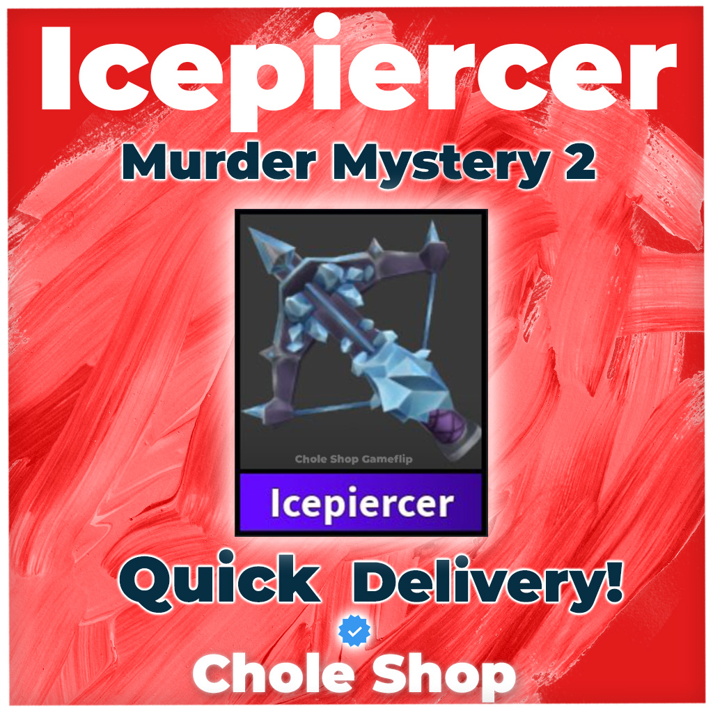 Selling mm2 items including icepiercer for robux or giftcards