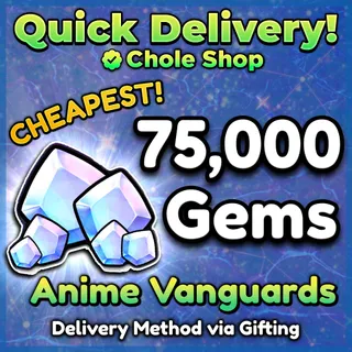 Anime Vanguards Gems