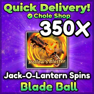 Blade Ball Jack o Lantern Spins