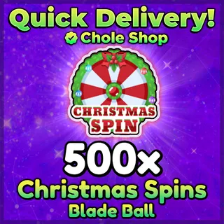 Blade Ball Christmas Spins