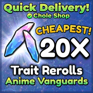 Anime Vanguards Trait Reroll