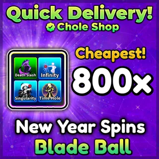 Blade Ball New Year Spins