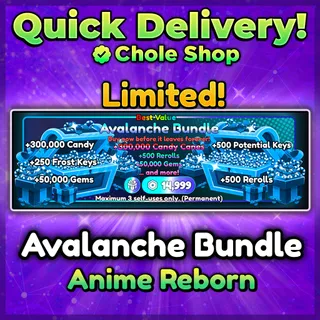 Avalanche Bundle Anime Reborn