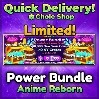  Power Bundle Anime Reborn