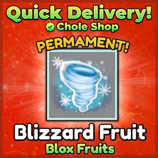  Blox Fruits Blizzard Fruit