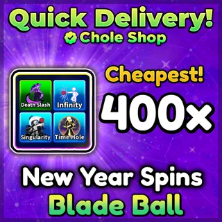  Blade Ball New Year Spins