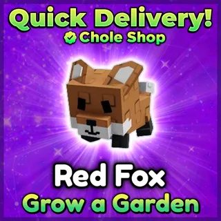 Red Fox Grow a Garden