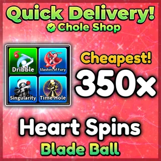 Blade Ball Heart Spins